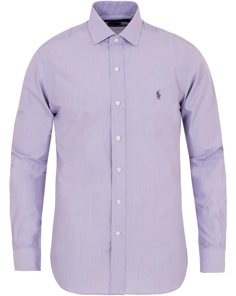 polo ralph lauren slim fit estate shirt purple Outlet Online un3r2